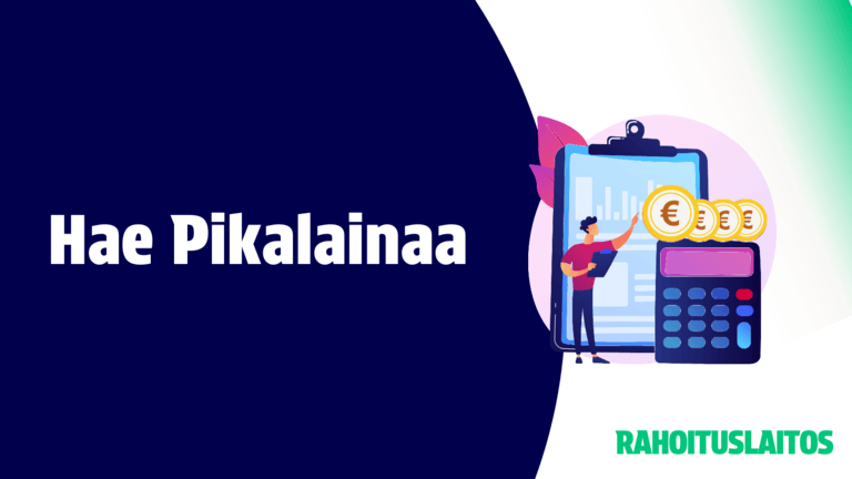 Pikalaina heti netistä